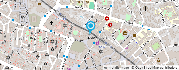 מפת הגעה אל שבע הקשתות