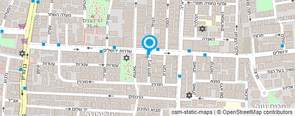 מפת הגעה אל אלון דוד - שיפורים