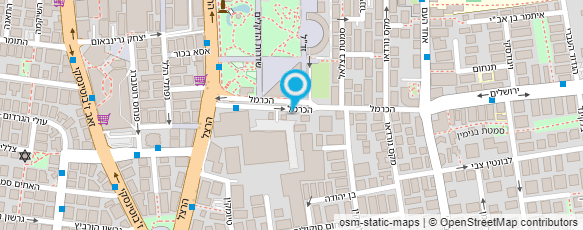 מפת הגעה אל בית הספר הישראלי לברמנים