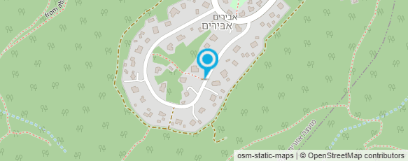 מפת הגעה אל אבירים -בקתה ביער