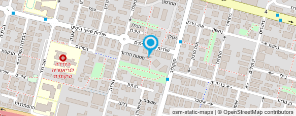 מפת הגעה אל אביבה אורדן - תזונה בהתאמה אישית