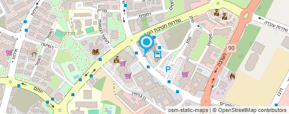 מפת הגעה אל נעל בצבע