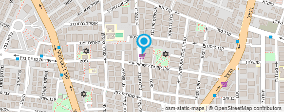 מפת הגעה אל מפגש גן הברושים הנרי