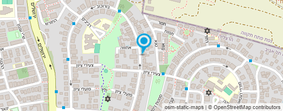 מפת הגעה אל הופמן דוד