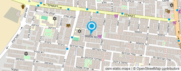 מפת הגעה אל ד"ר שפירא אלכסנדר