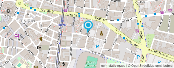 מפת הגעה אל מוסך האומנים (חלילי)