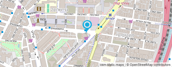 מפת הגעה אל עו"ד זאגא יוסף