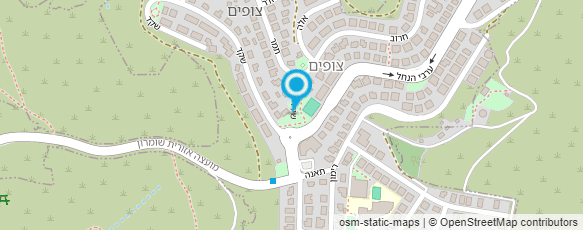 מפת הגעה אל צופים