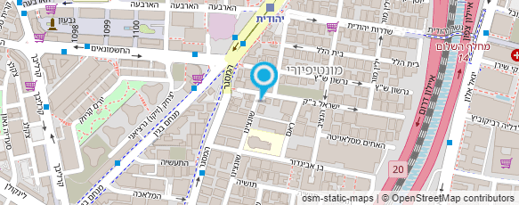 מפת הגעה אל מוסך הנציב - יגואר