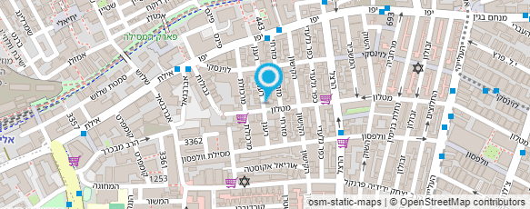 מפת הגעה אל מזנון דודסון-בגטיה