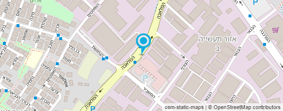 מפת הגעה אל מוסך האומן