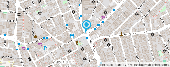 מפת הגעה אל סטודיו שטריק מפת הגעה אל סטודיו שטריק