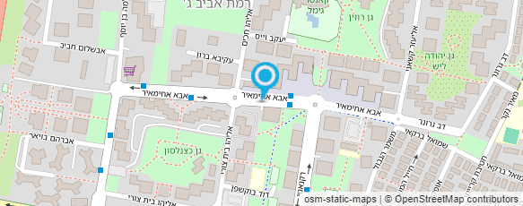 מפת הגעה אל ד"ר מלינגר גוסטבו