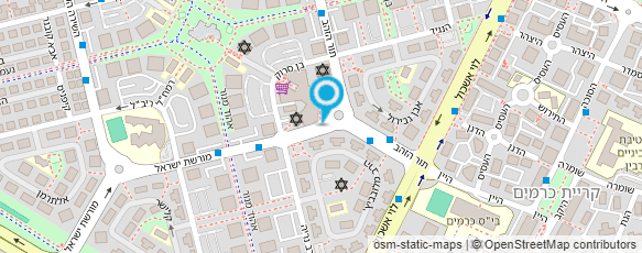 מפת הגעה אל רשת seventeen חנויות אופנה