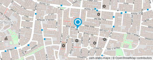 מפת הגעה אל חזון נחום - ישיבה קטנה