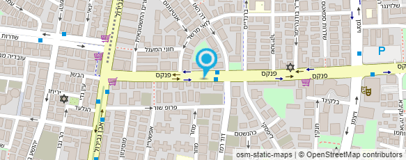 מפת הגעה אל ד"ר הורוביץ שרון