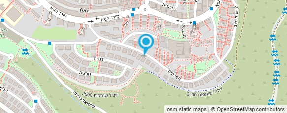 מפת הגעה אל סטודיו חוצב אביטל