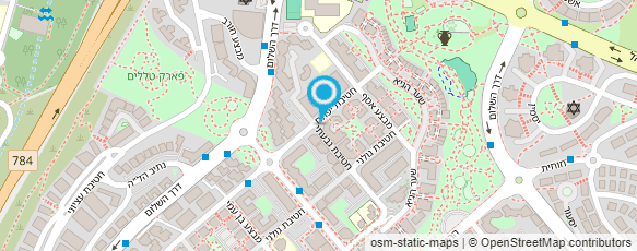 מפת הגעה אל ד"ר קסנר דליה