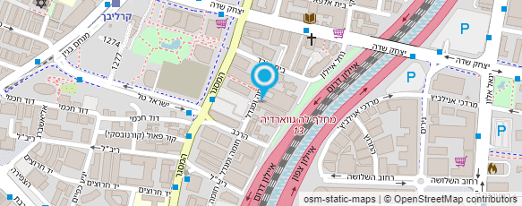 מפת הגעה אל שורט-קאט פילמס בע"מ