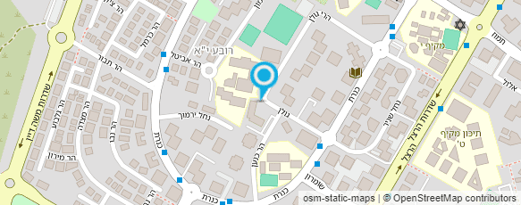 מפת הגעה אל בי"ס ממלכתי דתי הראה