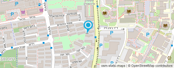 מפת הגעה אל ספורט למבוגרים-אימון אישי