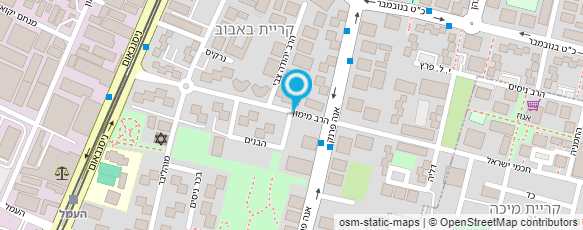 מפת הגעה אל ד"ר אושר מריאן