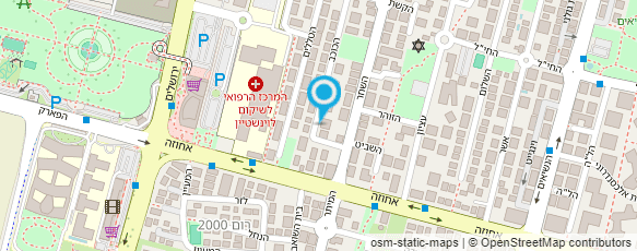 מפת הגעה אל ד"ר רוזנבאום אליעזר