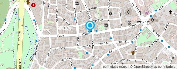 מפת הגעה אל ד"ר בן יהודה עמוס מפת הגעה אל ד"ר בן יהודה עמוס