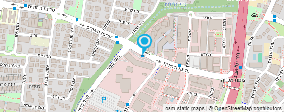 מפת הגעה אל אזימוט פרסום ושיווק בע"מ