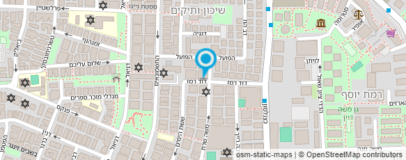 מפת הגעה אל מגן חום