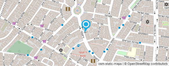 מפת הגעה אל דפוס דנה בע"מ