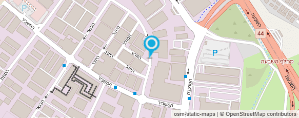 מפת הגעה אל פרו-טק עיבוד שבבי בע"מ