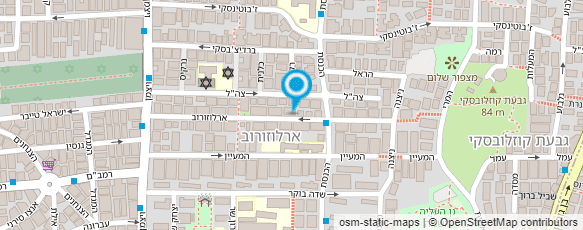 מפת הגעה אל עו"ד אלגואטי אברהם