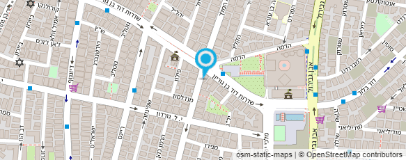 מפת הגעה אל ד"ר רוזנבלום צבי