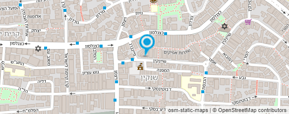 מפת הגעה אל אביב שרוני יגאל-מתמטיקה ופיזיקה