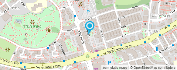 מפת הגעה אל מירי צימרמן