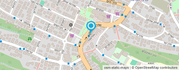 מפת הגעה אל ד"ר סטרהובסקי מיכאל