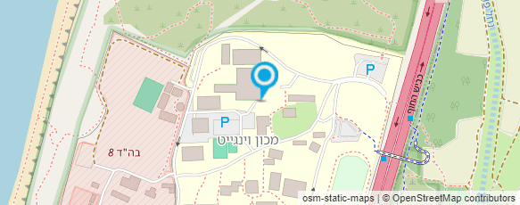 מפת הגעה אל ההתאחדות הלאומית לספורט הרכיבה