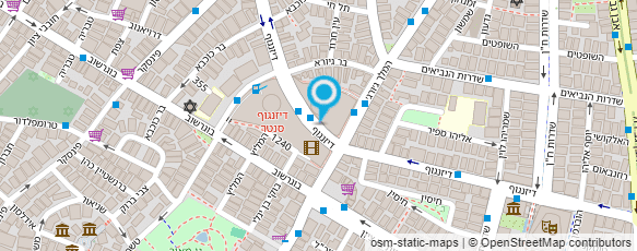 מפת הגעה אל תפארת דמתי-קולה משרד עו"ד