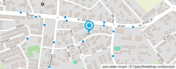 מפת הגעה אל לוי עזרא