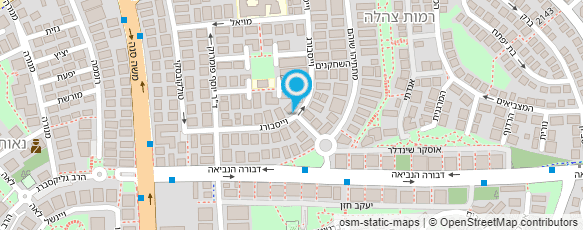 מפת הגעה אל בן שחר יפה מפת הגעה אל בן שחר יפה