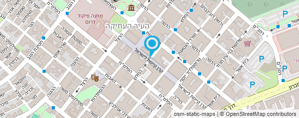 מפת הגעה אל מכון תמי