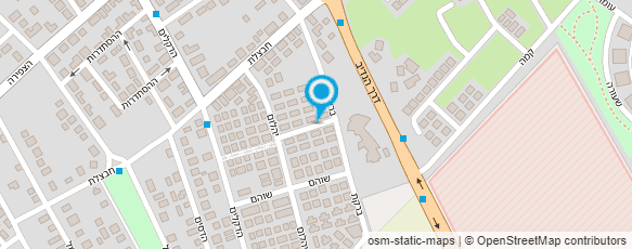 מפת הגעה אל ויצמן שלומי