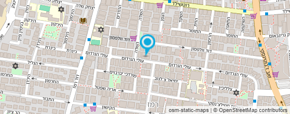 מפת הגעה אל שמוטקין פרופ' דב