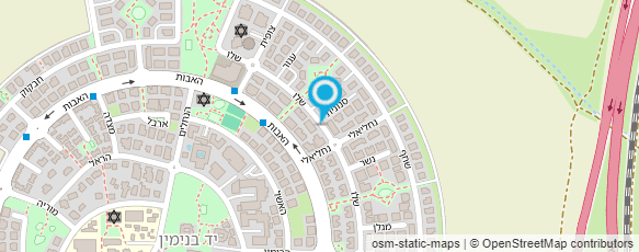 מפת הגעה אל "תזמורת להבה"