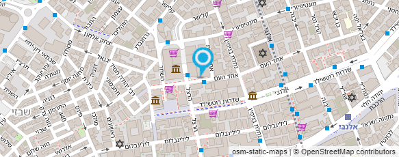 מפת הגעה אל חדי קולור- א.י. חדי בע"מ