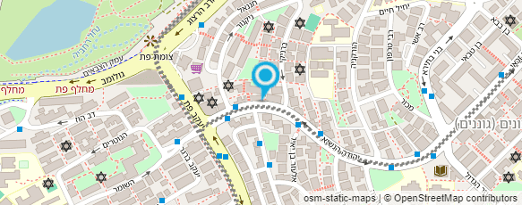 מפת הגעה אל שירות ירון