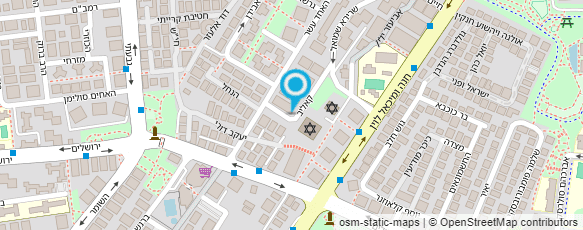 מפת הגעה אל שכטר הרב יעקב