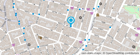 מפת הגעה אל תיאטרון אורנה פורת לילדים ונוער