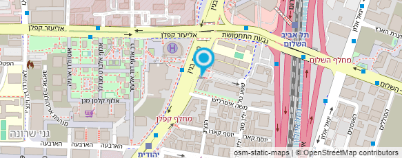 מפת הגעה אל אקוורל ציוד משרדי בע"מ